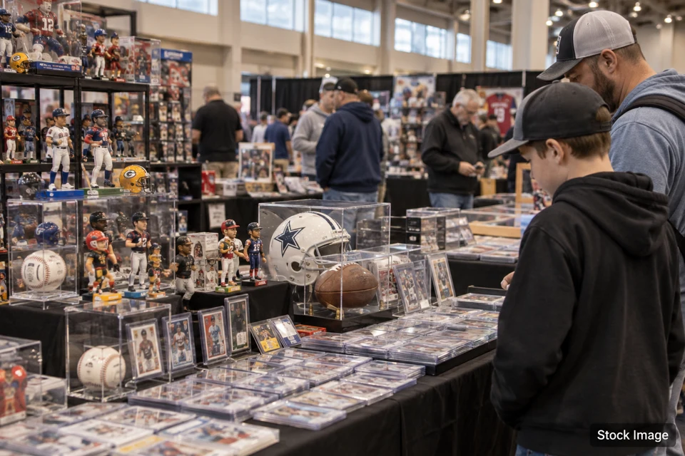 Toys & memorabilia — toys & memorabilia exhibits and activities scene